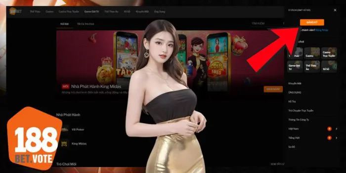 {8} Hãy tham gia ngay tại 188Bet để có cơ hội trải nghiệm nền tảng đáng tin cậy.
