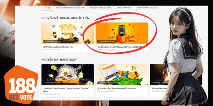 {9} Khám phá ngay iPhone 15 128GB tại 188Bet, đừng bỏ lỡ!