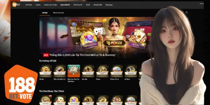 {8} Các trò chơi bài danh tiếng tại 188Bet thật sự rất đáng để thử.