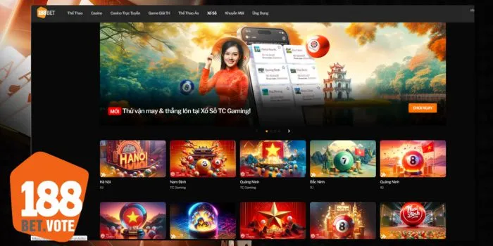 {9} Xổ số 188Bet - nơi mà bạn có thể hoàn thành ước mơ của mình.